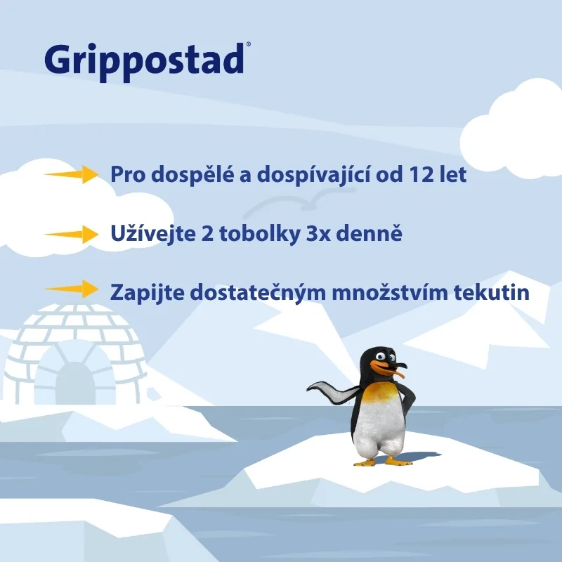 Grippostad 20 tvrdých tobolek