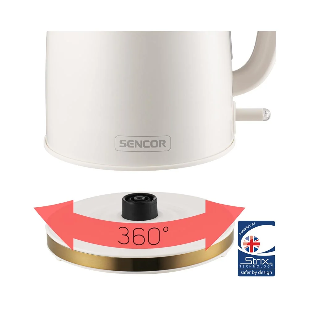 SENCOR SWK 1780WH varná konvice bílá