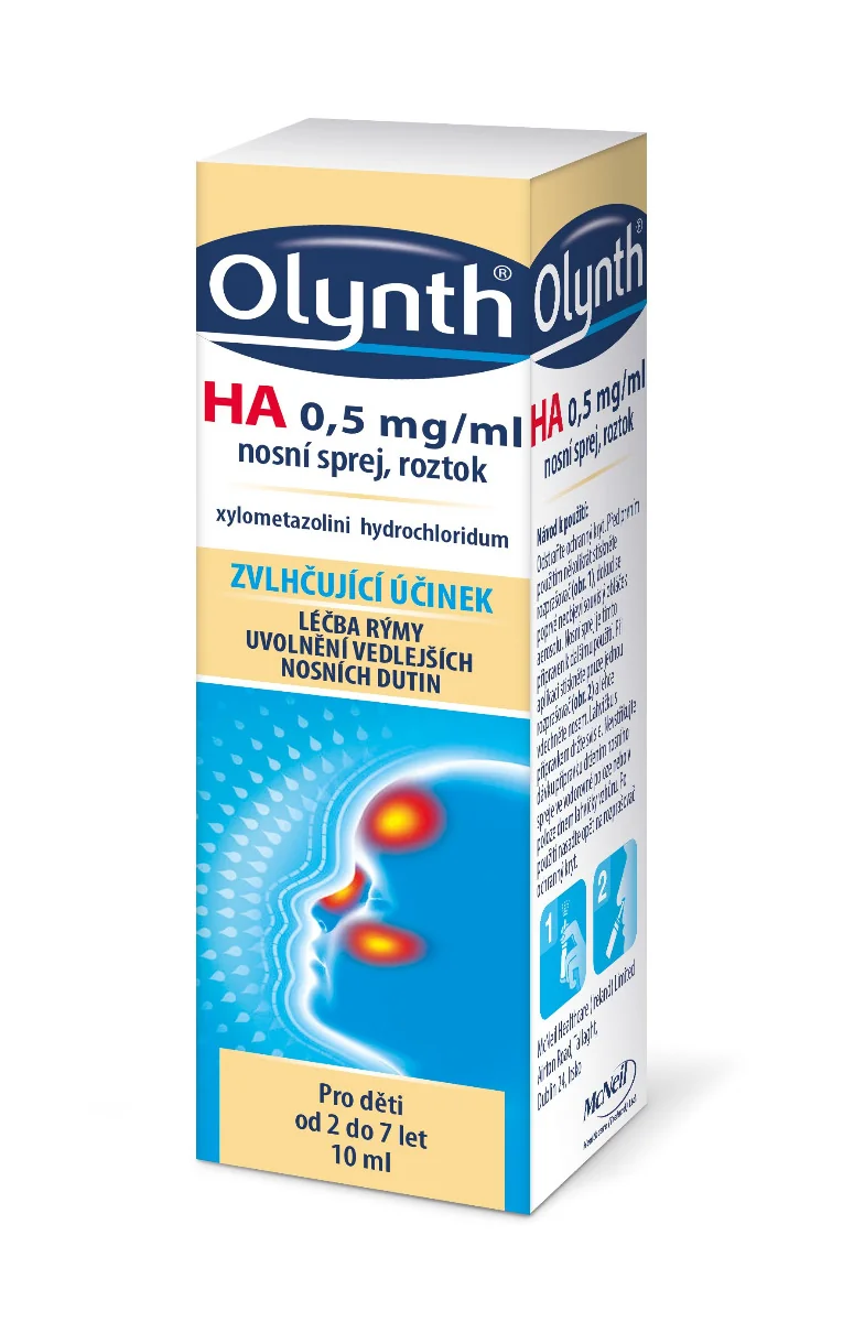 OLYNTH® HA 0,5 mg/ml nosní sprej, roztok 10 ml