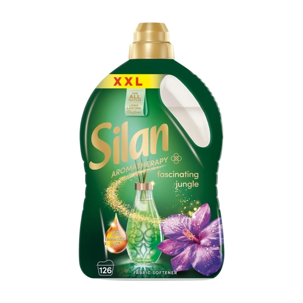 Silan Aromatherapy Fascinating Jungle koncentrovaná aviváž do pračky 2,772 l 126 dávek