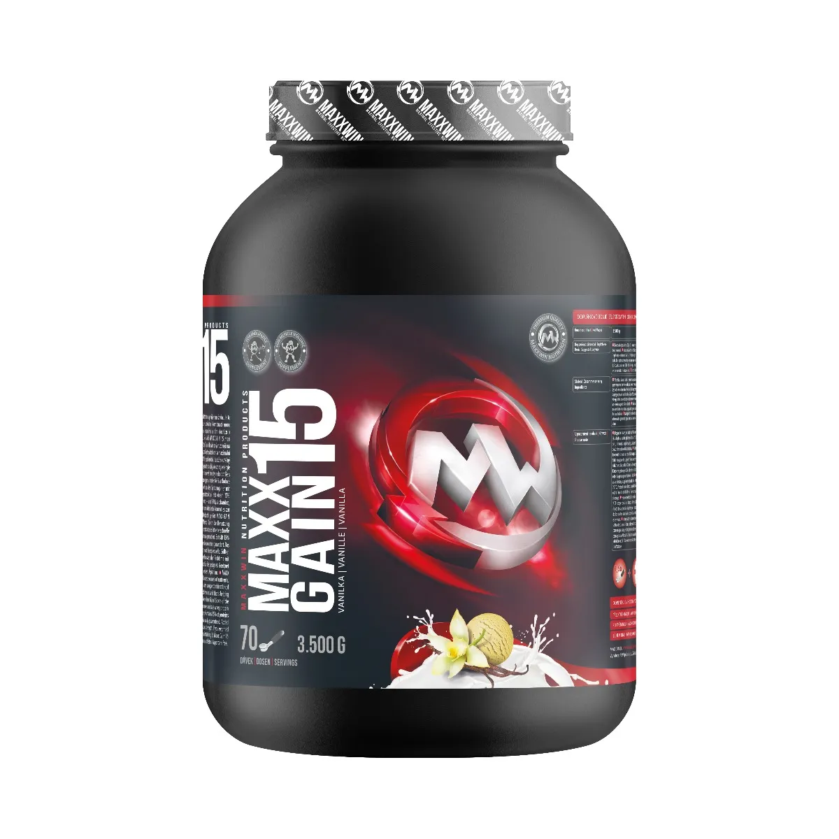 MAXXWIN MAXX GAIN 15 vanilka 3500 g