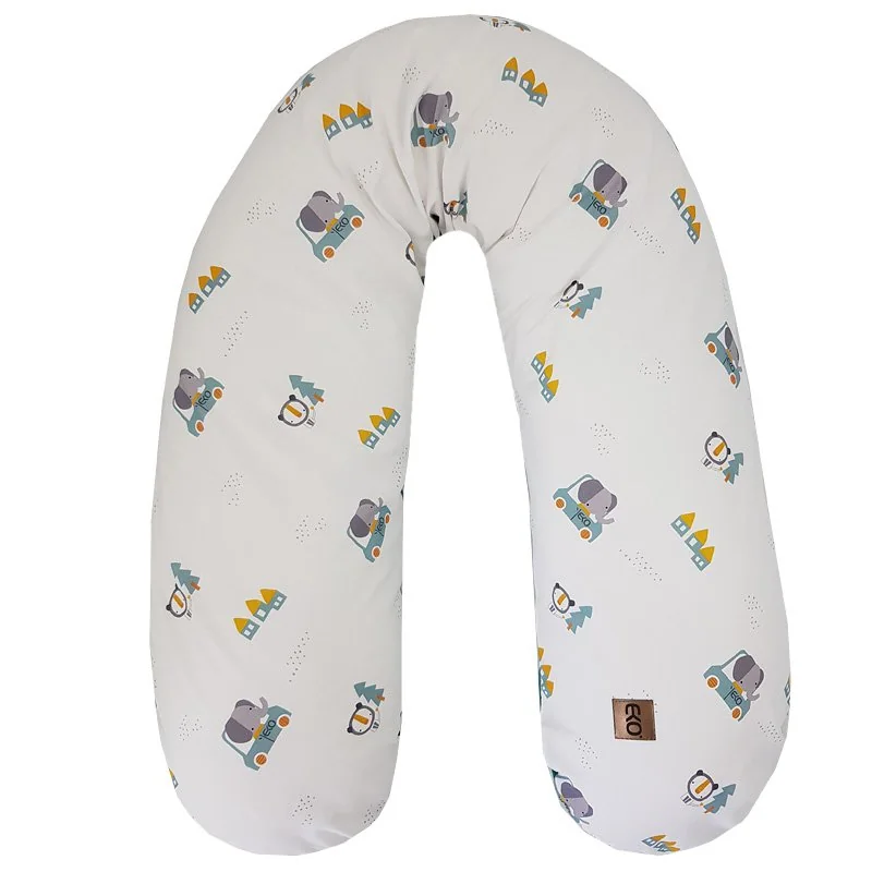 Eko Kojící polštář velvet Cars 180cm 