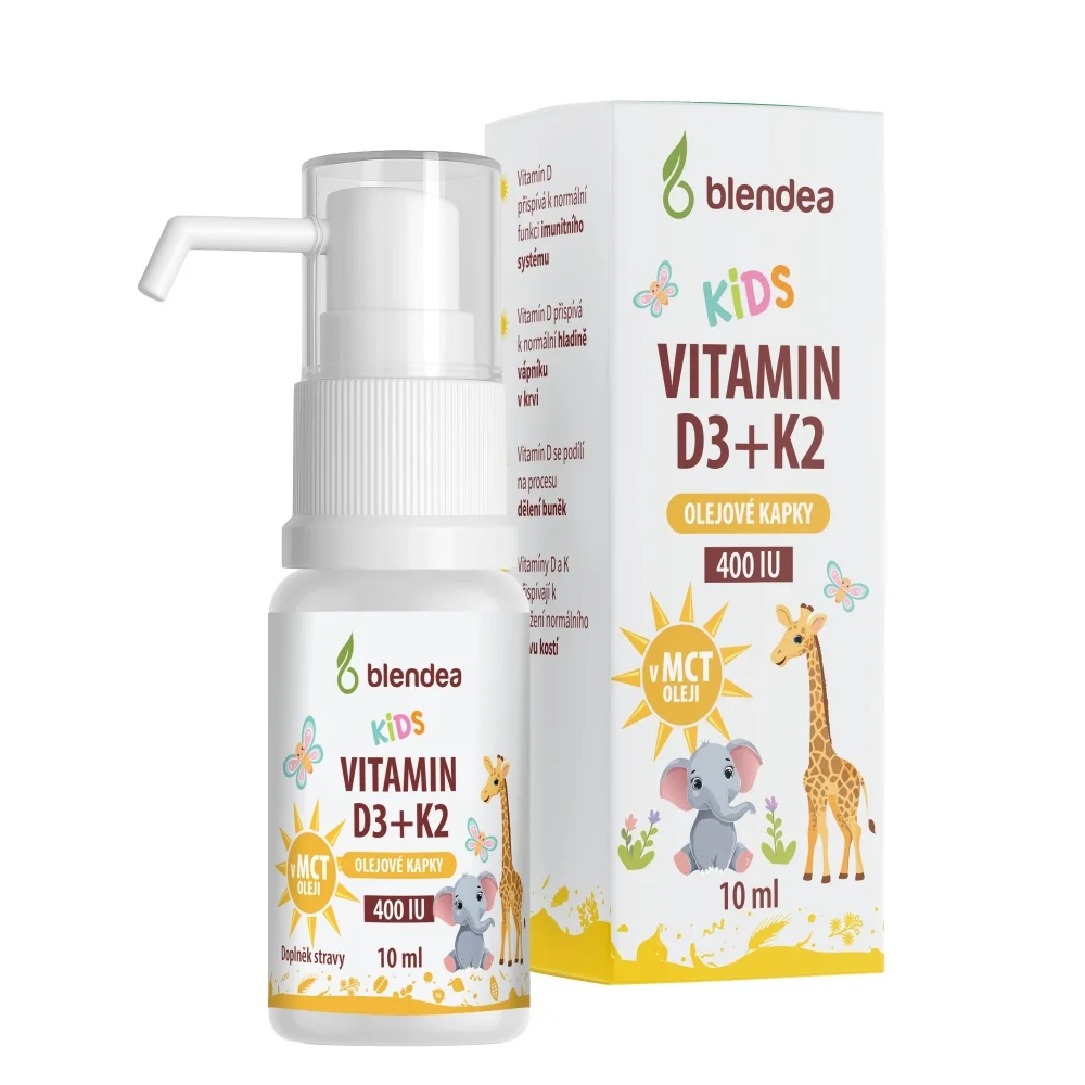 Blendea Vitamin D3 + K2 kapky pro děti 10 ml