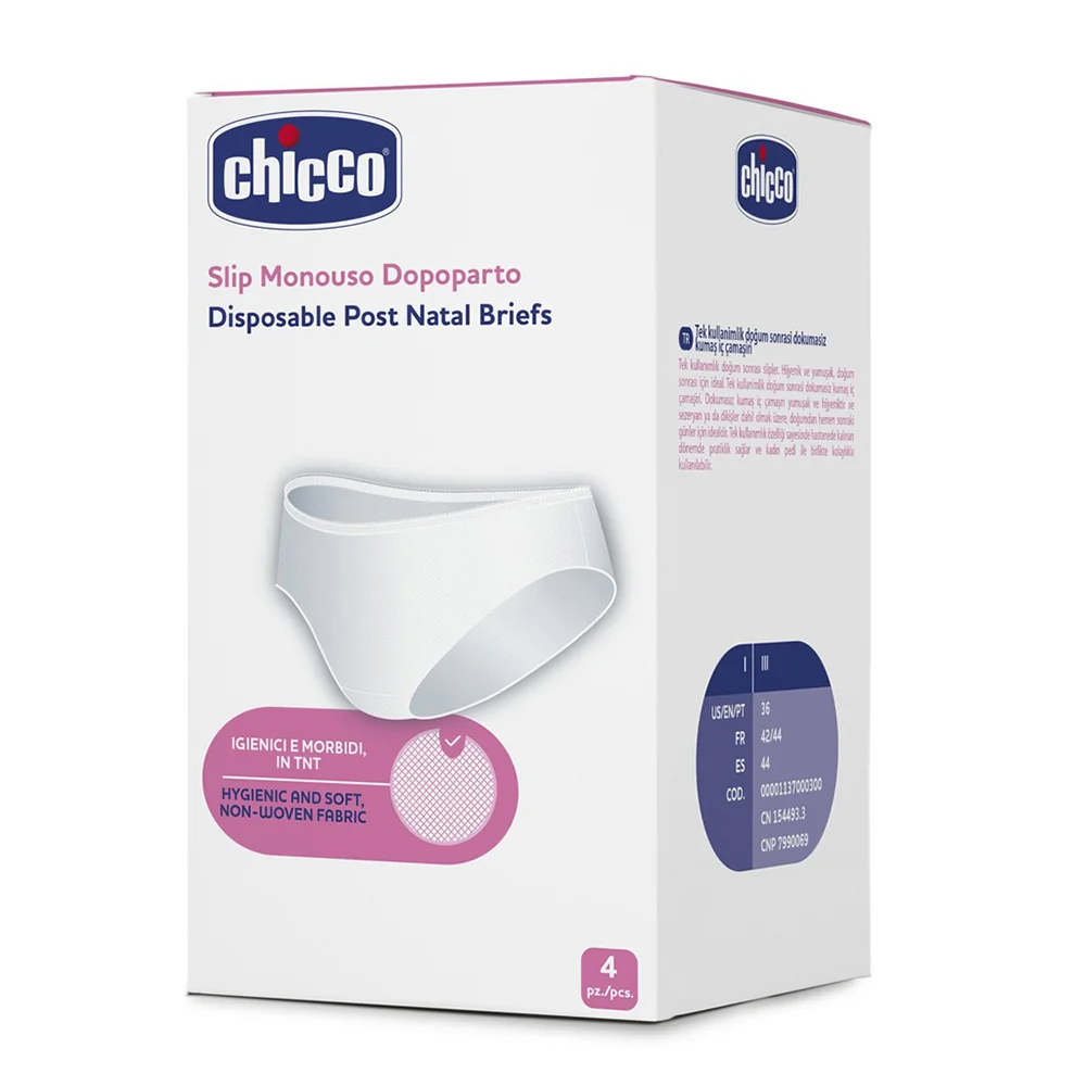Chicco Kalhotky po porodu jednorázové vel. 4 4 ks