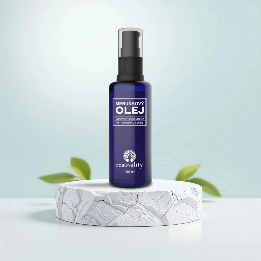 Renovality Meruňkový olej za studena lisovaný 100 ml