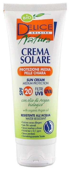 Delice Minerální opalovací krém rodinný SPF20 100 ml