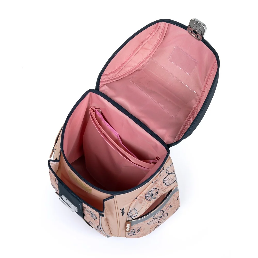 Oxybag Školní batoh PREMIUM LIGHT kůň, béžovo-modrý