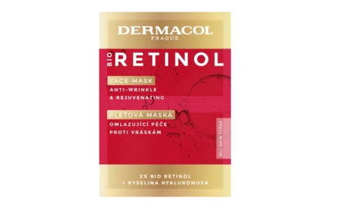 Dermacol Bio Retinol pleťová maska Dermacol Bio Retinol pleťová maska