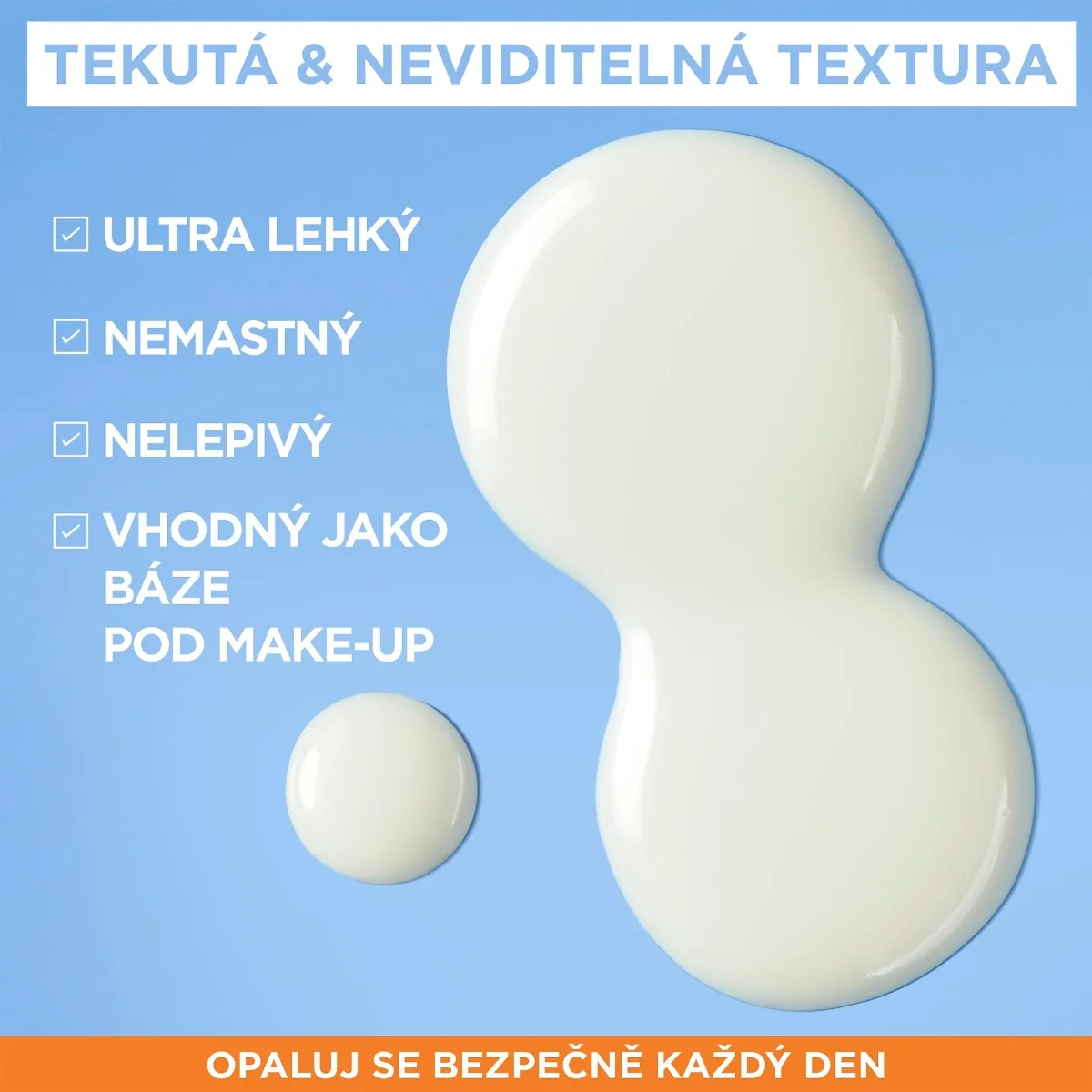 Garnier Ambre Solaire Super UV SPF50+ krém s HA v lehké textuře 40 ml