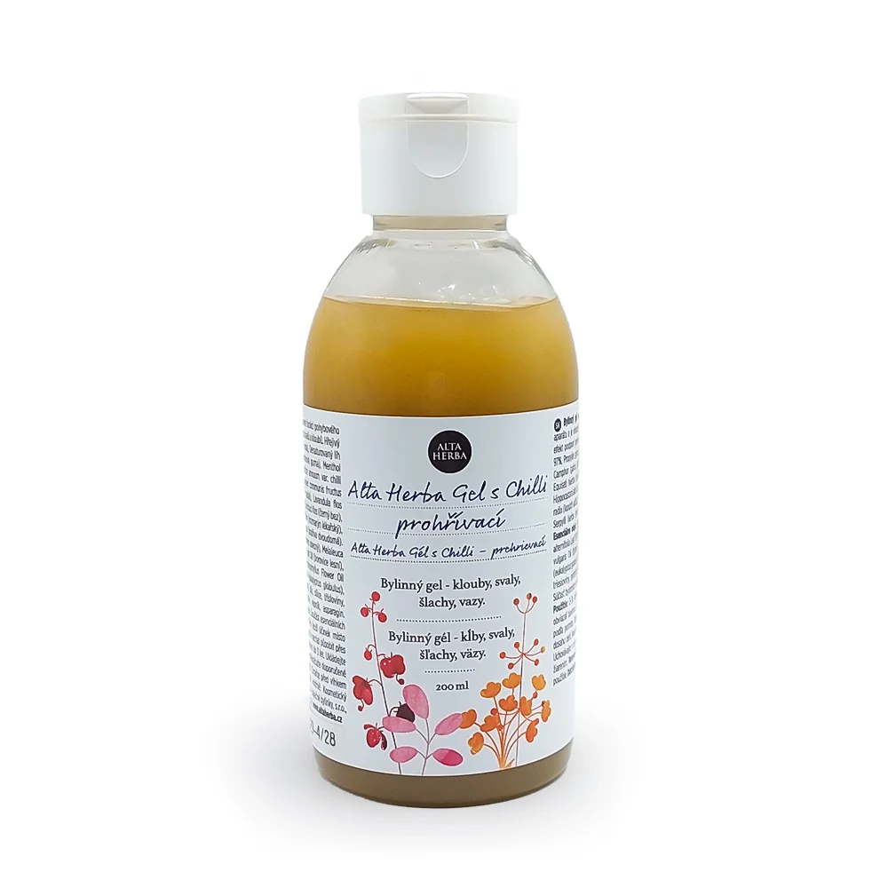 AltaHerba Gel s Chilli prohřívací 200 ml
