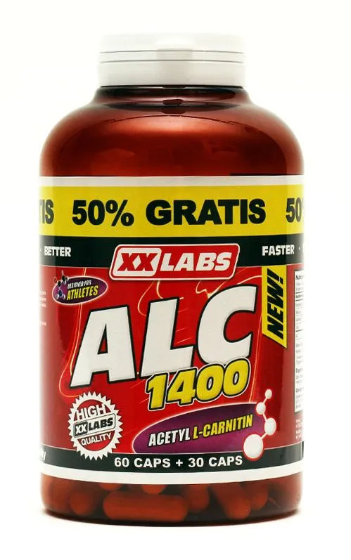 Xxlabs ALC Acetyl L-Carnitin 60+30 kapslí