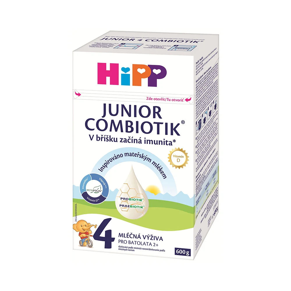 Hipp 4 Junior Combiotik Batolecí mléko 600 g