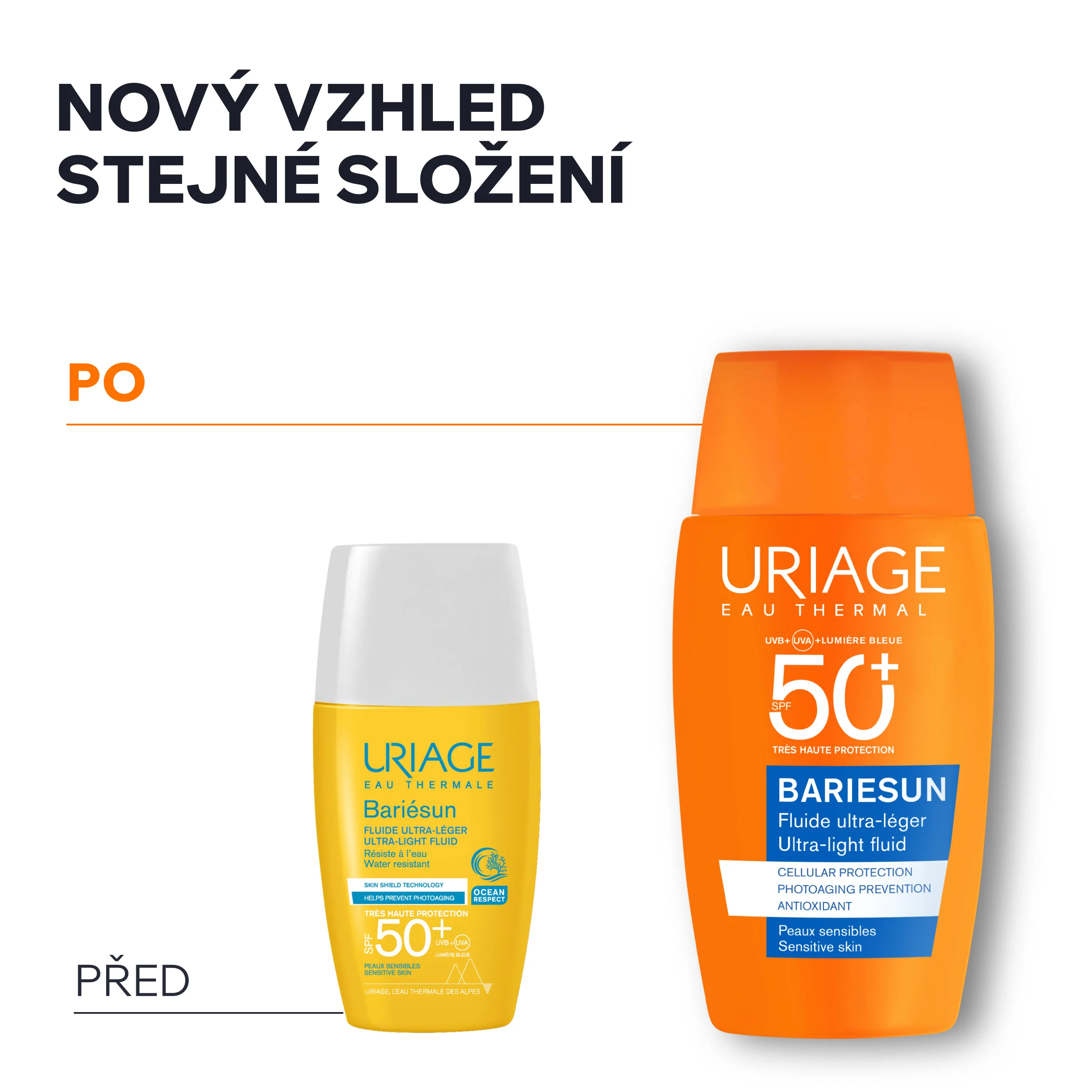 Uriage Bariésun Ultralehký fluid SPF50+ 30 ml
