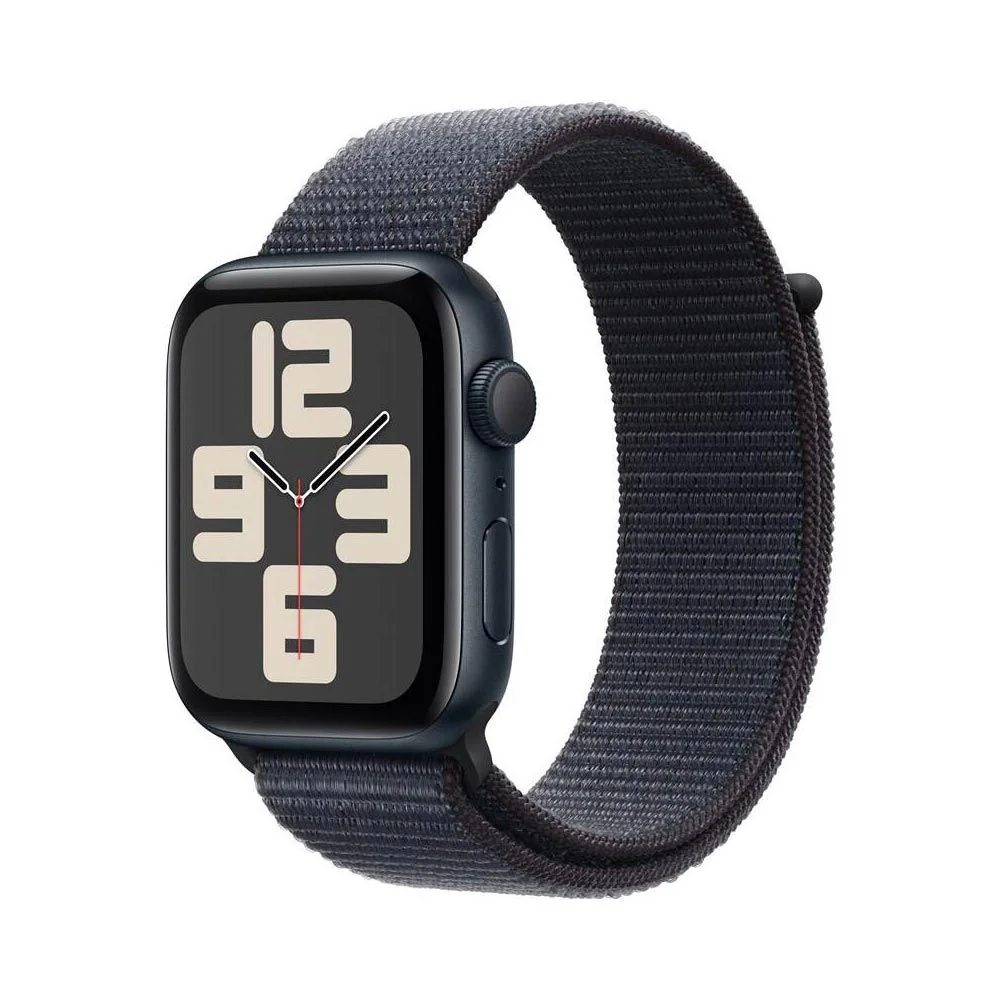 Apple Watch SE 44 mm sport loop chytré hodinky midnight/ink