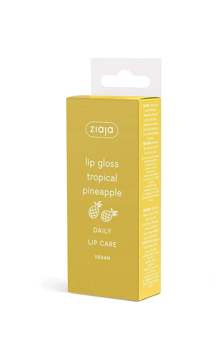 Ziaja Lesk na rty tropický ananas 12 ml