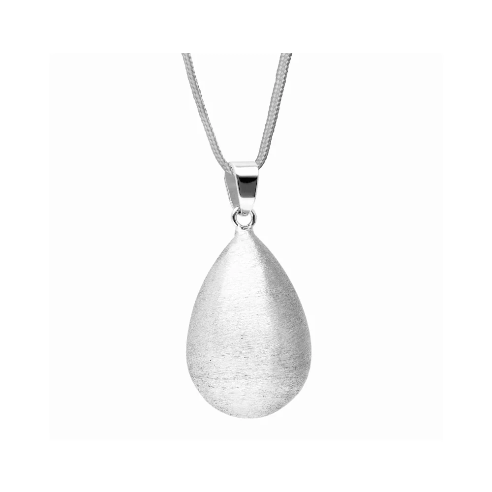 Bola Těhotenská rolnička 1 ks Drop Shape Silver