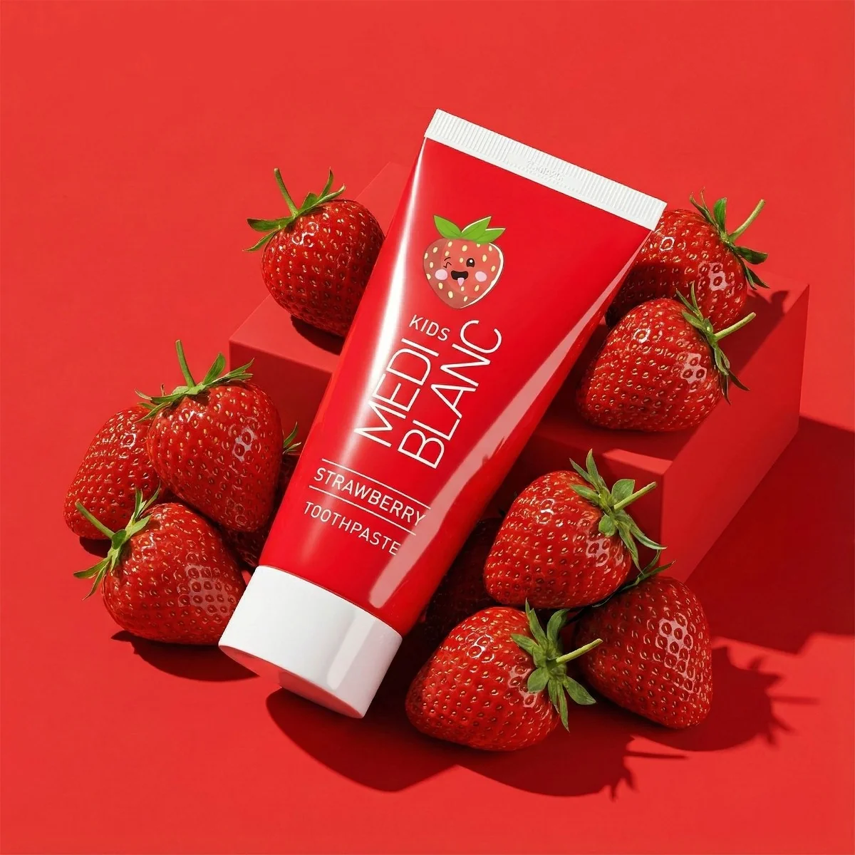 MEDIBLANC Kids Strawberry Toothpaste zubní pasta pro děti 50 ml