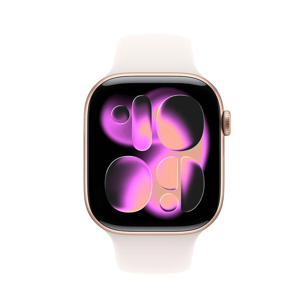 Apple Watch Series 11 46mm R.Gold, L.Blush SB, M/L chytré hodinky