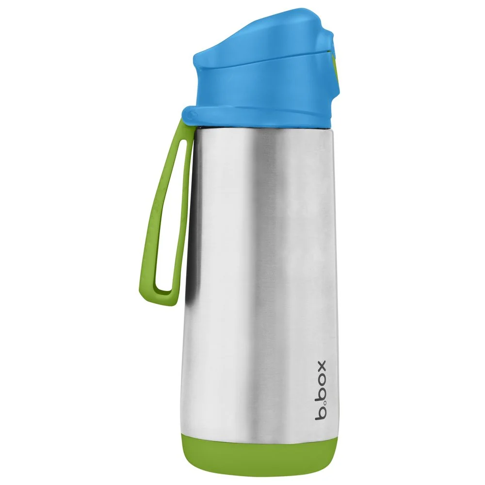 B.BOX Termoska na pití sport 500 ml - modrá/zelená