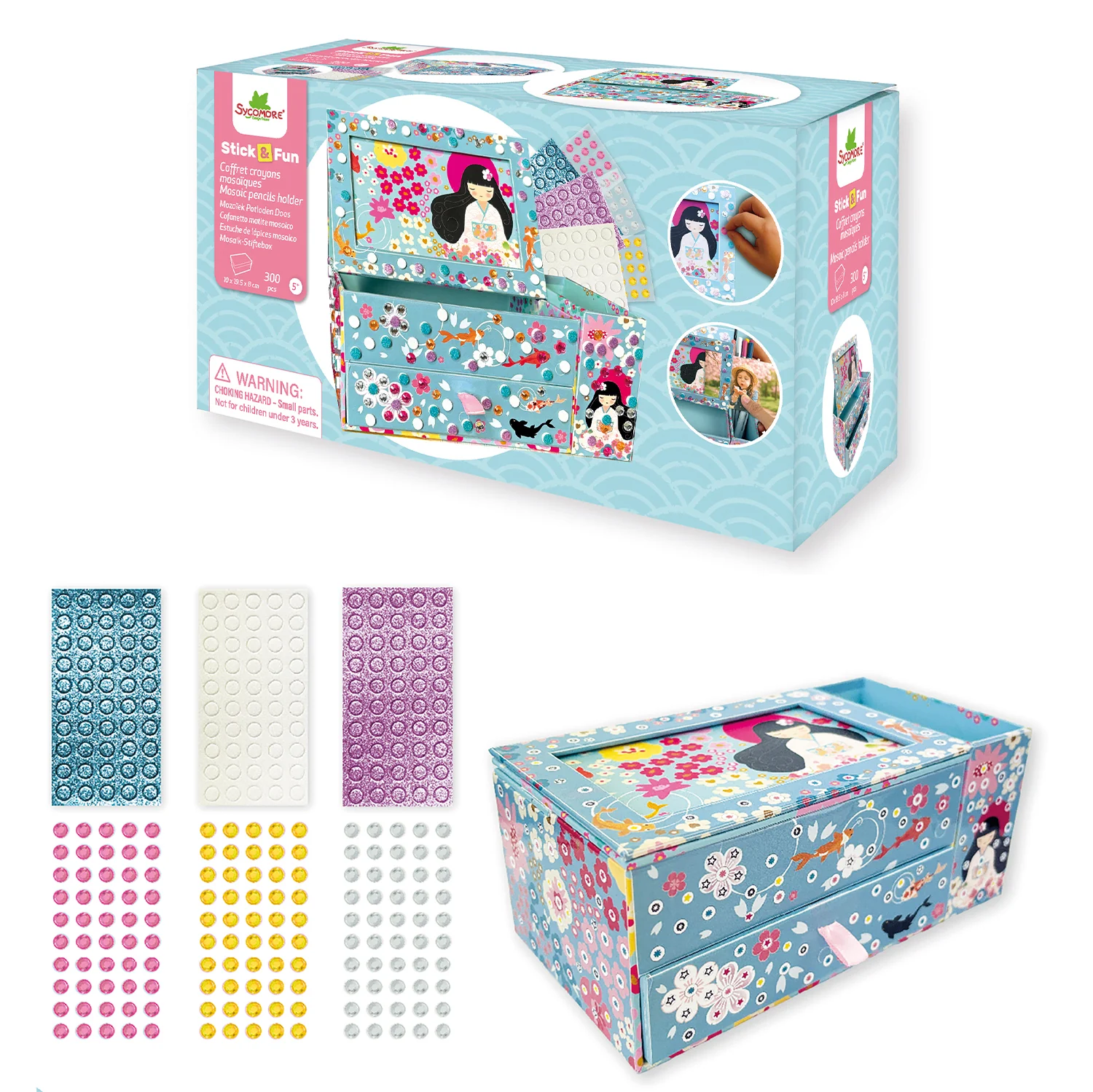 Sycomore Stick & Fun - 3D mozaika - organizér na tužky