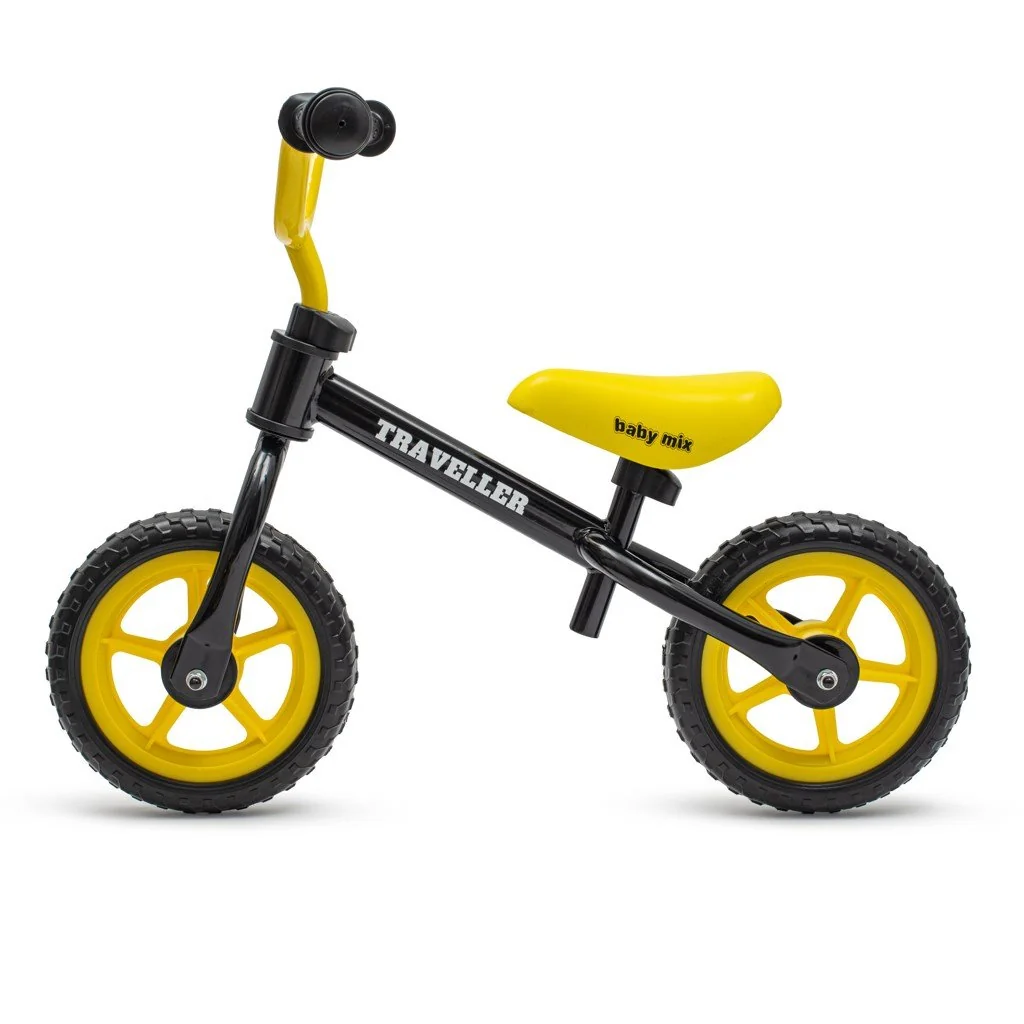 Baby Mix Dětské balanční kolo Traveller černé
