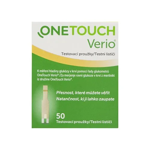 One Touch Verio testovací proužky 50 ks