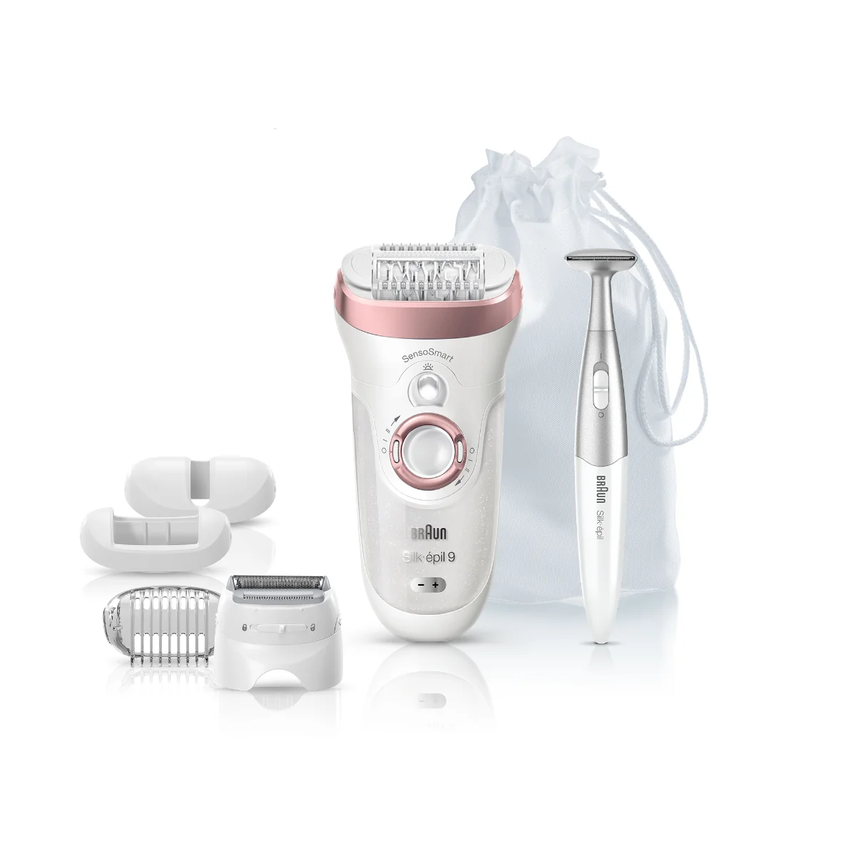Braun Silk-épil 9-890 Wet&Dry epilátor rose gold