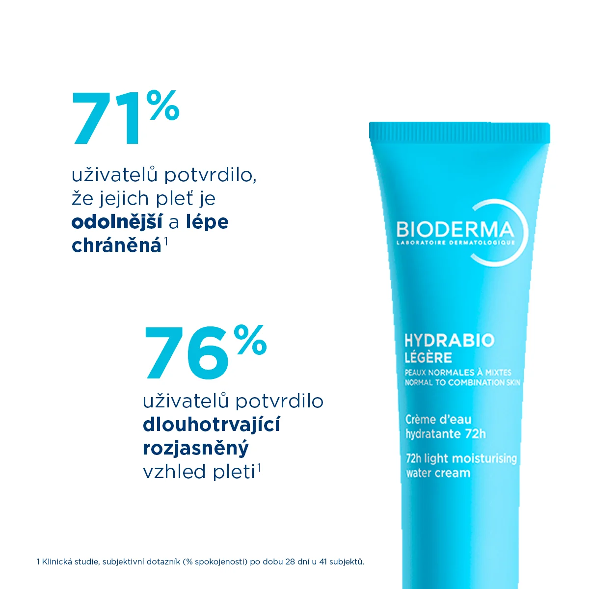 BIODERMA Hydrabio Light hydratační krém 40 ml