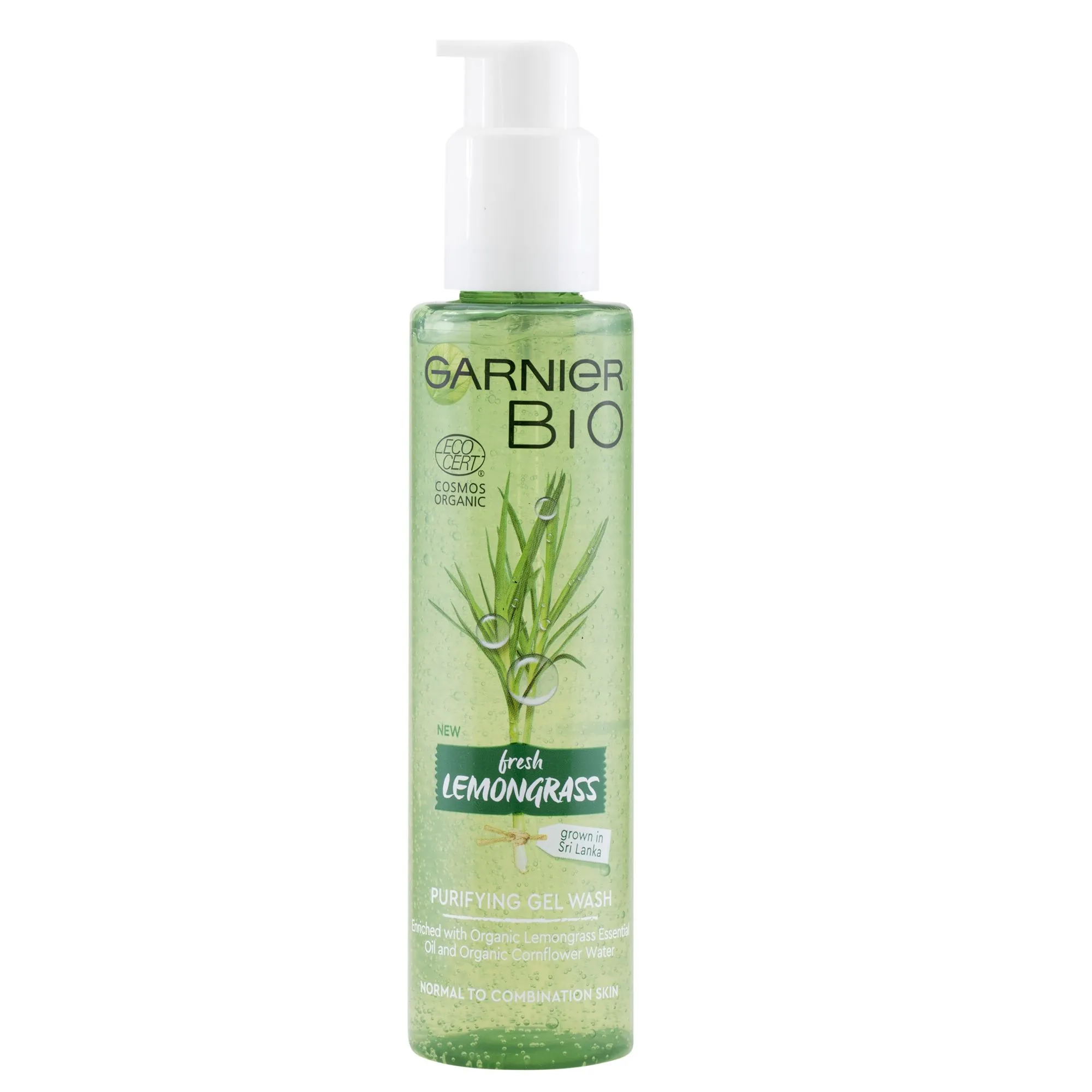 Garnier BIO Intenzivní čisticí gel s esenciálním olejem z citronové trávy a aloe vera 150 ml