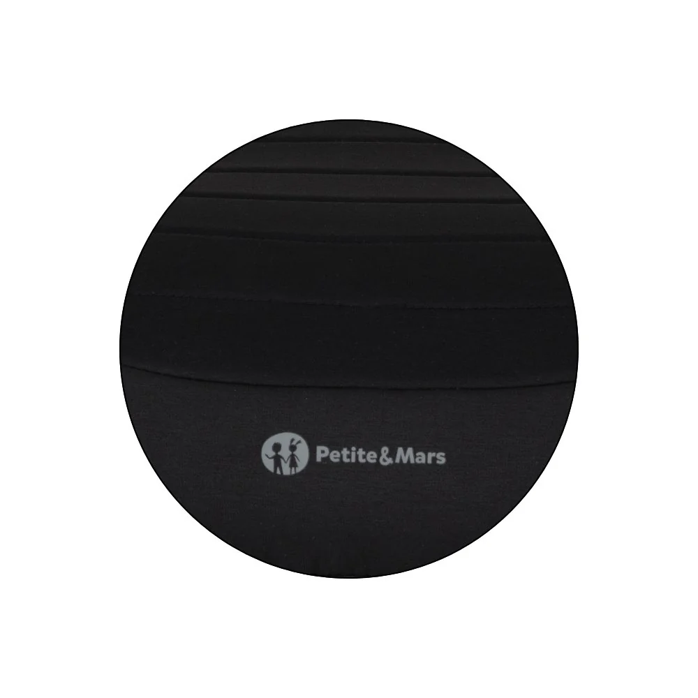 Petite&Mars Podsedák Zuno Coal Black 125 - 150 cm (22-36 kg)