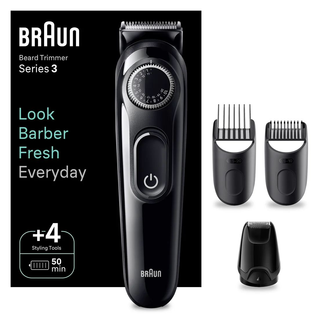 Braun Series 3 BT 3420 pánský holicí strojek grey