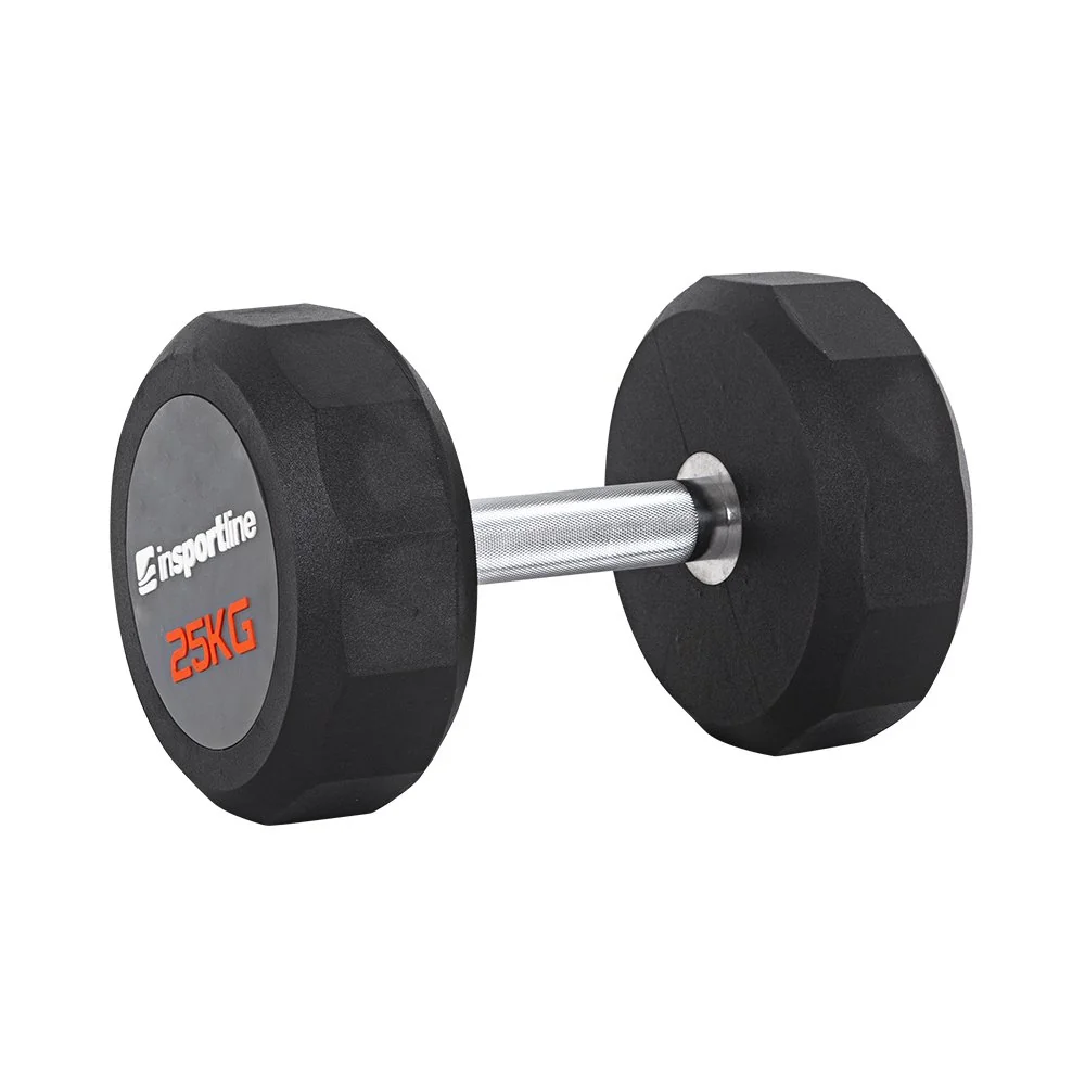 inSPORTline Jednoruční činka  Profi CPU 25kg