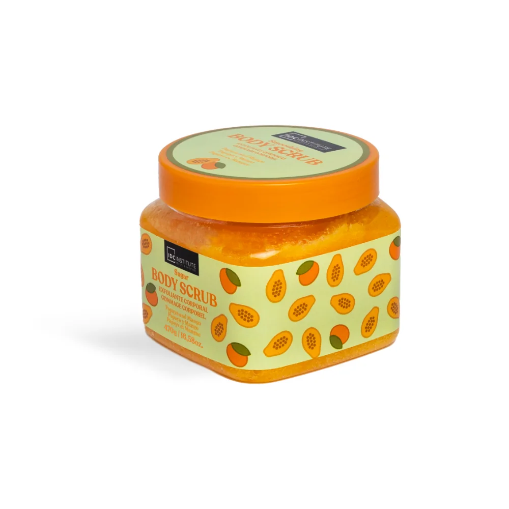 IDC Institute Tělový peeling Papája&Mango 470 g