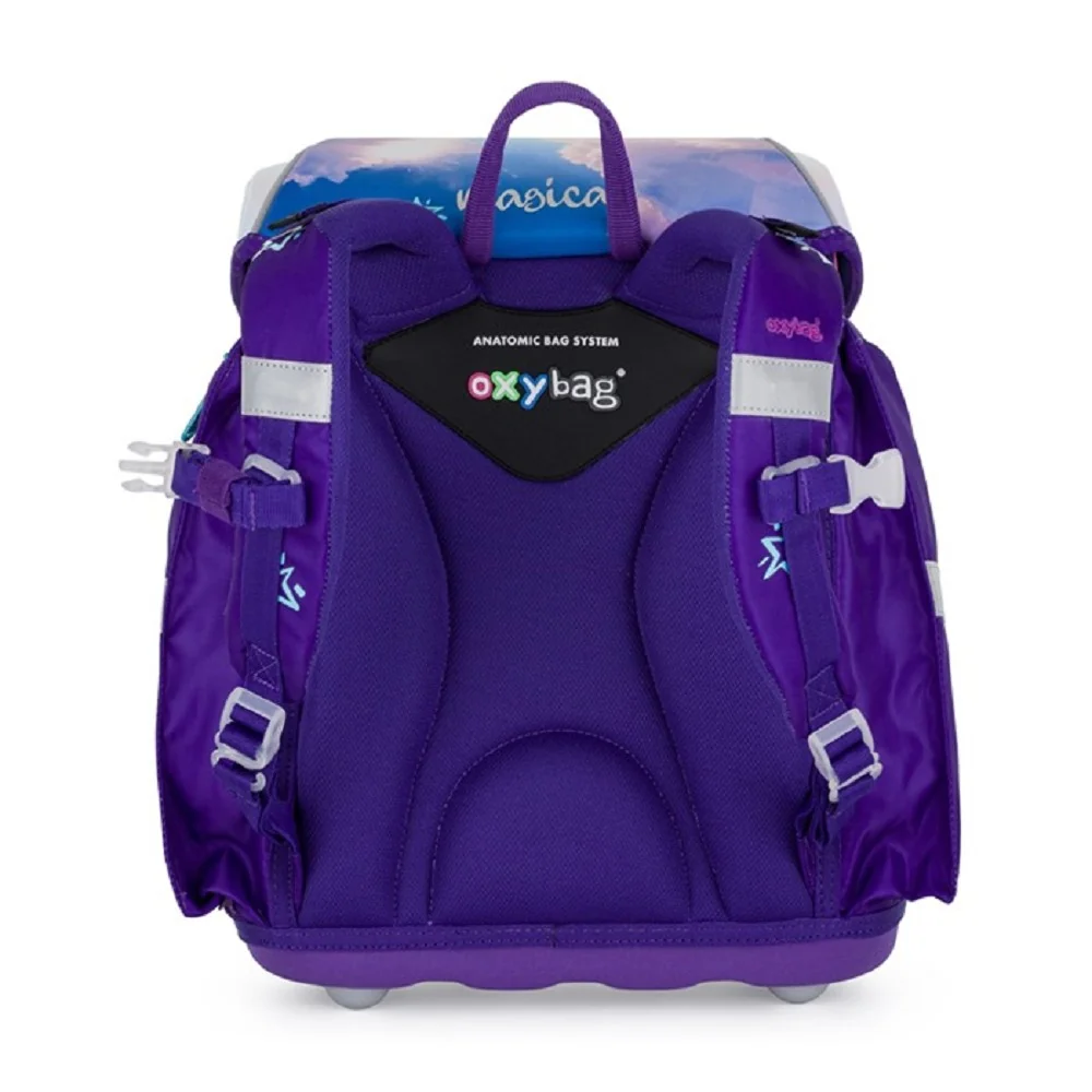 Oxybag PREMIUM LIGHT - školní set Pegas 3 ks: aktovka, penál, sáček aktovka, penál, sáček