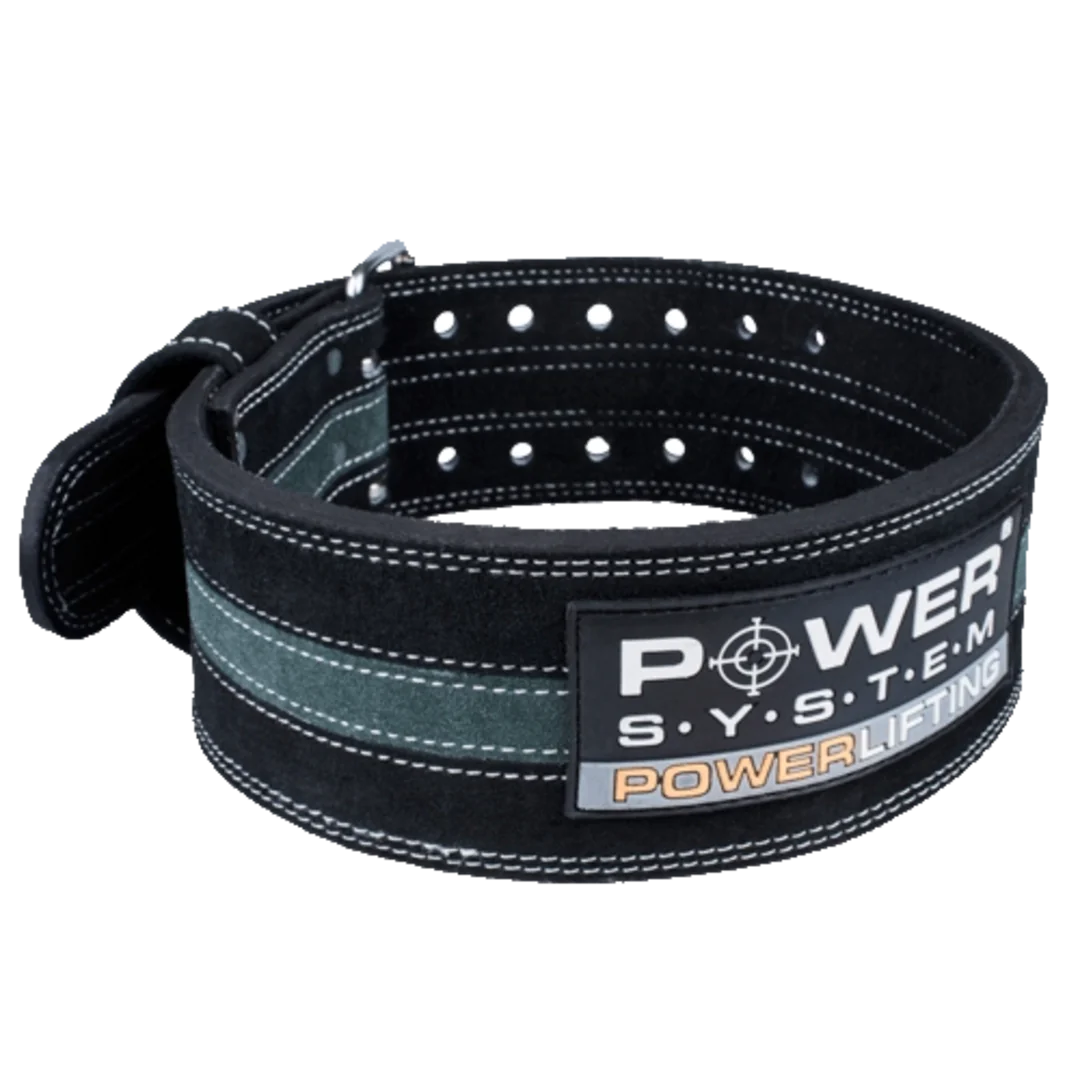 Power System Opasek Powerlifting PS-3800 šedý - XXL