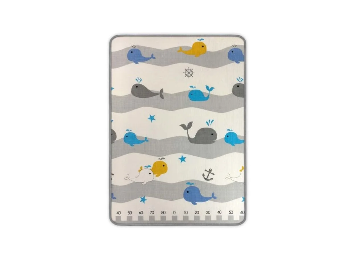 Milly Mally Pěnový koberec 180x120 cm Kinder Bear and Whales
