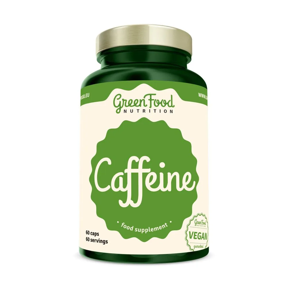 GreenFood Nutrition Caffeine 60 kapslí