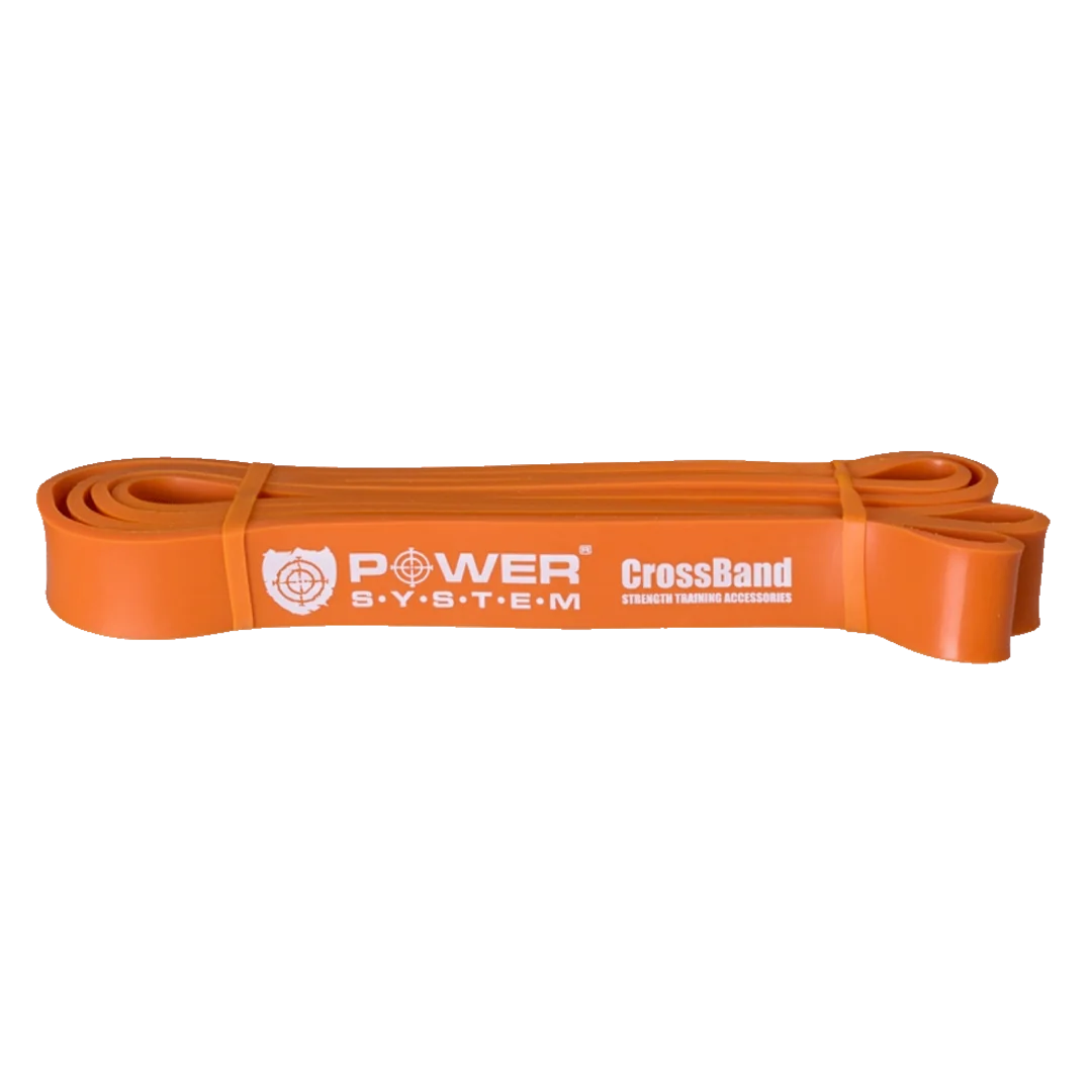 Power System Posilovací guma Cross Band - oranžová