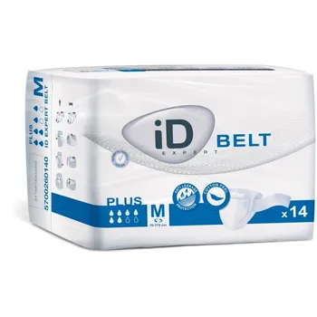 iD Belt Medium Plus plenkové kalhotky s upínacím pásem 14 ks