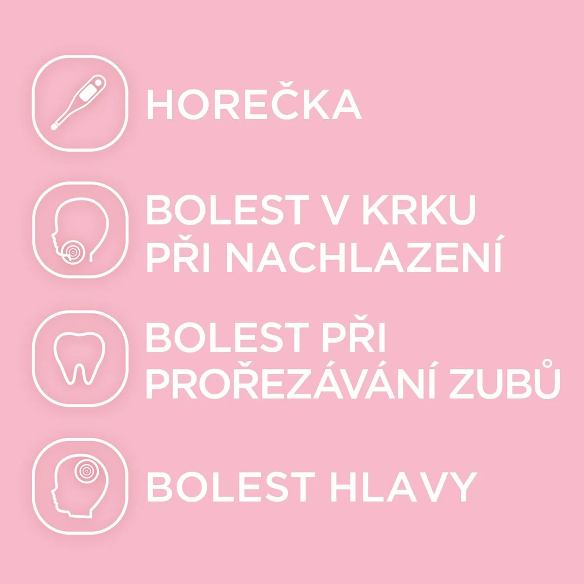 Panadol Baby 125 mg čípky 10 ks