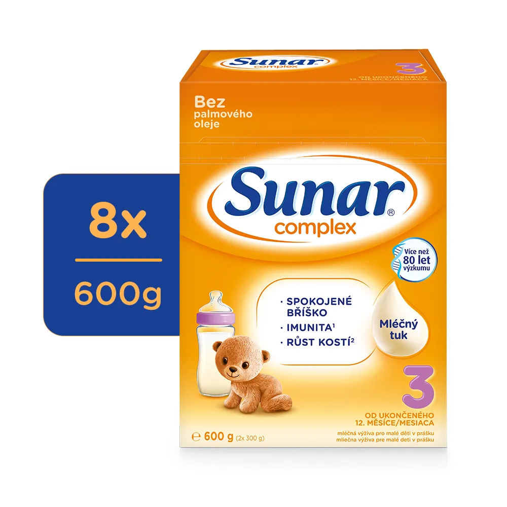 Sunar Complex 3 8x600 g