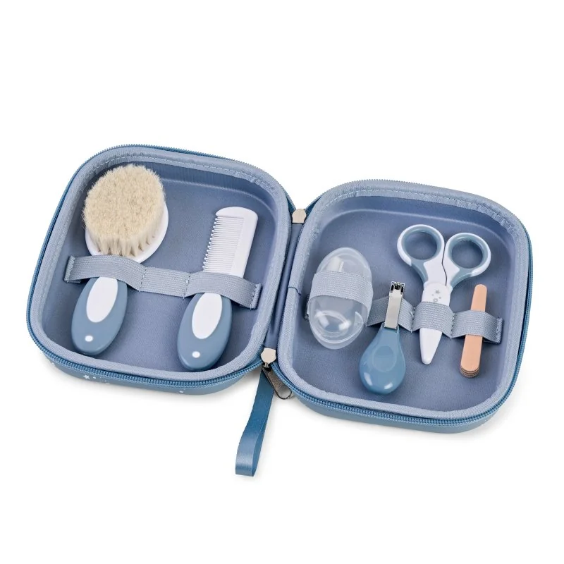 Saro Baby hygienický set v pevném pouzdře Blue