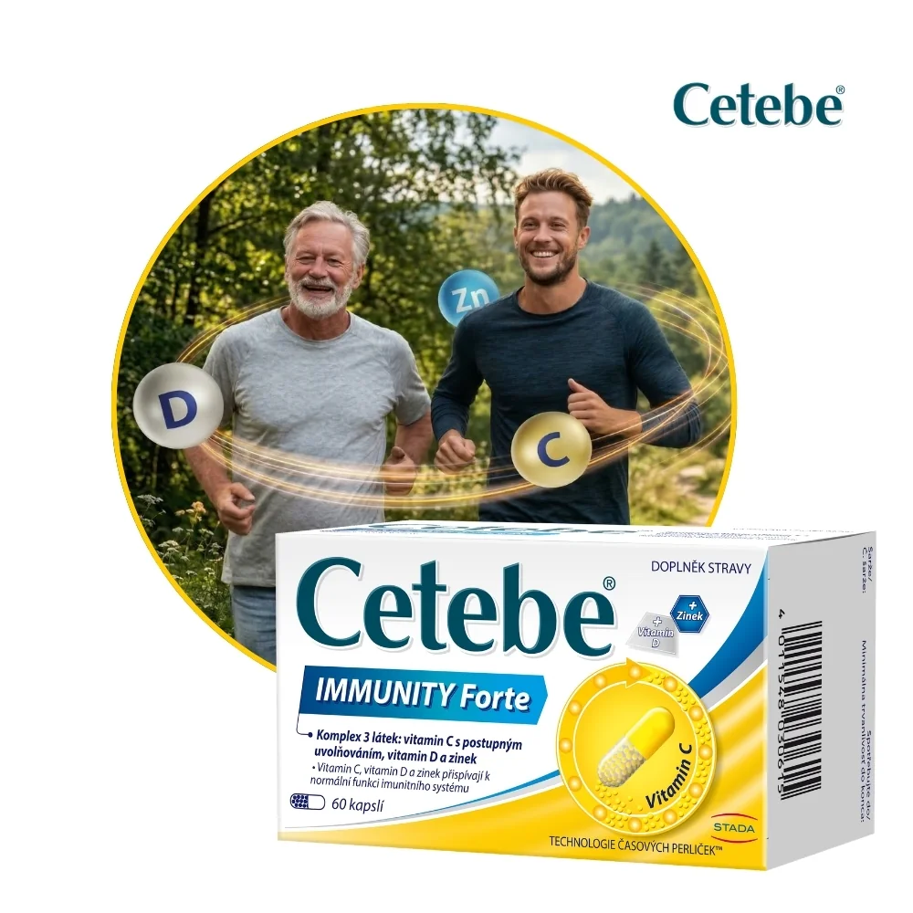 Cetebe Immunity FORTE 60 kapslí