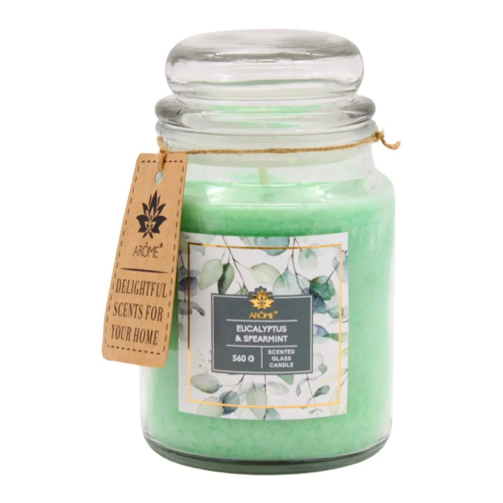 ARÔME Vonná svíčka Eucalyptus & Spearmint 560 g