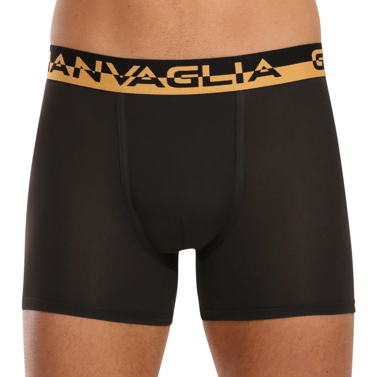 Gianvaglia 5PACK pánské boxerky černé (GVG-5008) XXL