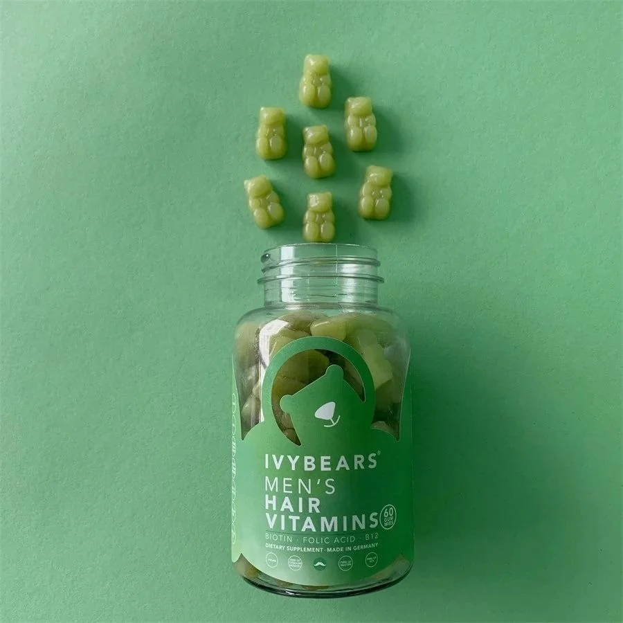 IvyBears Men´s Hair vlasové vitamíny pro muže 60 ks