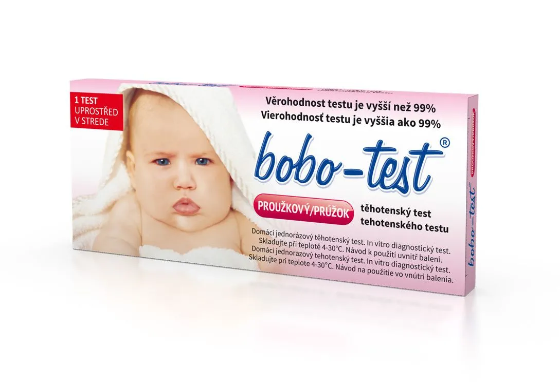 Biotter BOBO-TEST Těhotenský test proužkový 1 ks