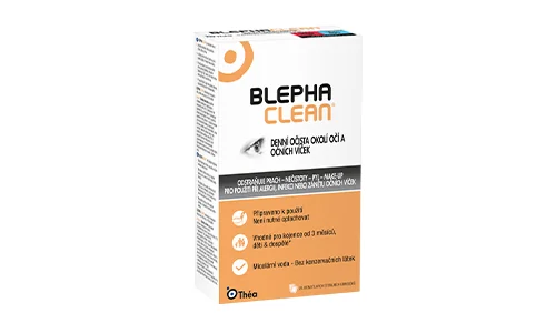 Blephaclean Hygiena očního víčka sterilní tampony 20 ks Blephaclean Hygiena očního víčka sterilní tampony 20 ks
