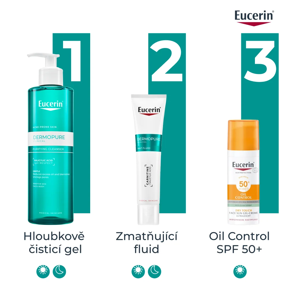 Eucerin DermoPure Clinical Zmatňující fluid 40 ml