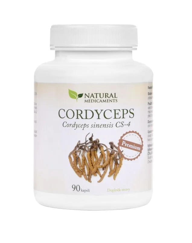 Natural Medicaments Cordyceps Premium 90 kapslí